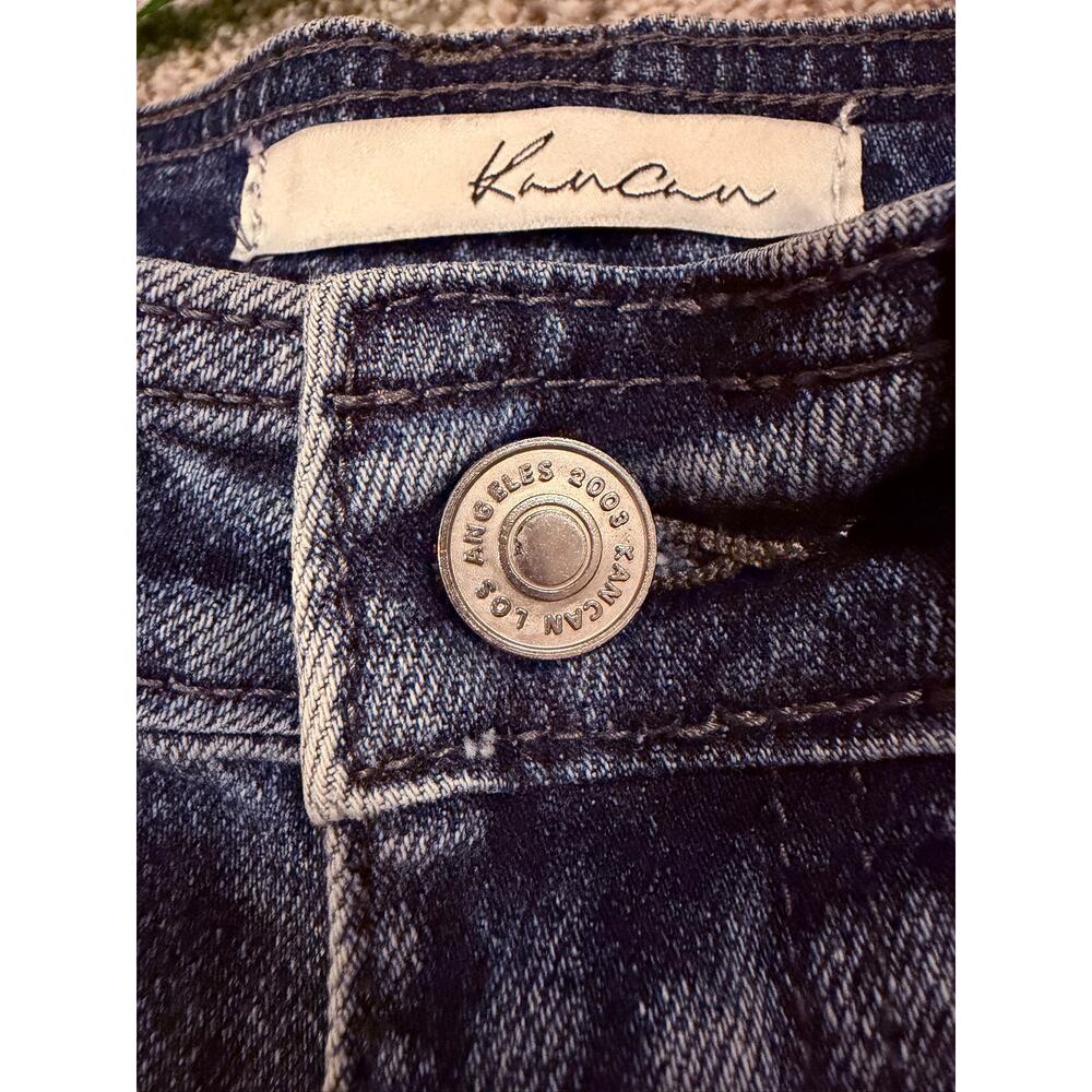 KanCan Avery Straight Leg Denim Cargo Jeans 0/23 - Picture 6 of 10